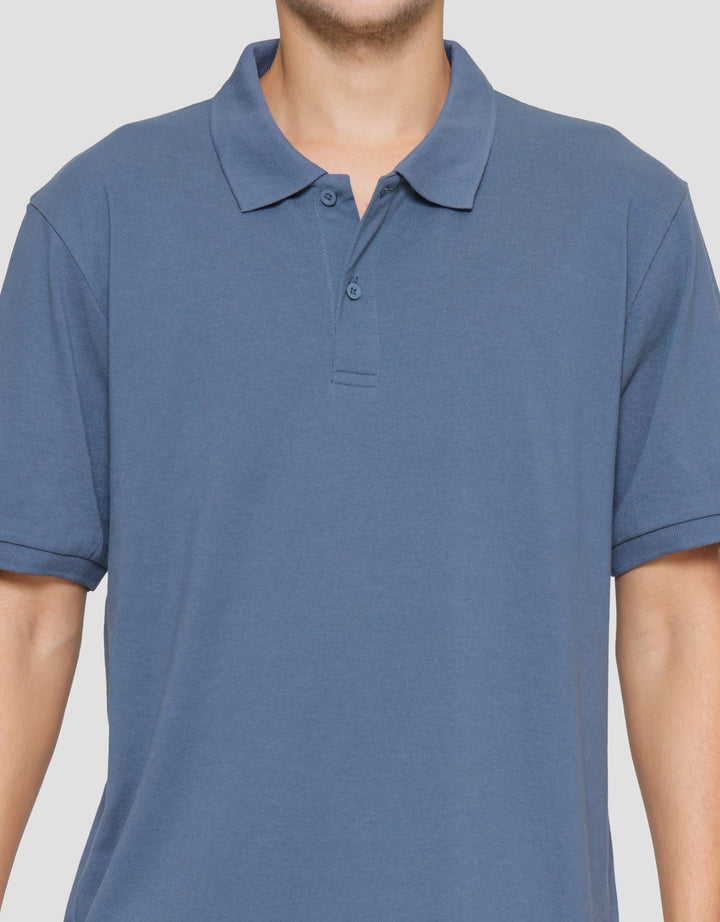 Cole Solid Fit Kaos Polo Lengan Pendek Pria