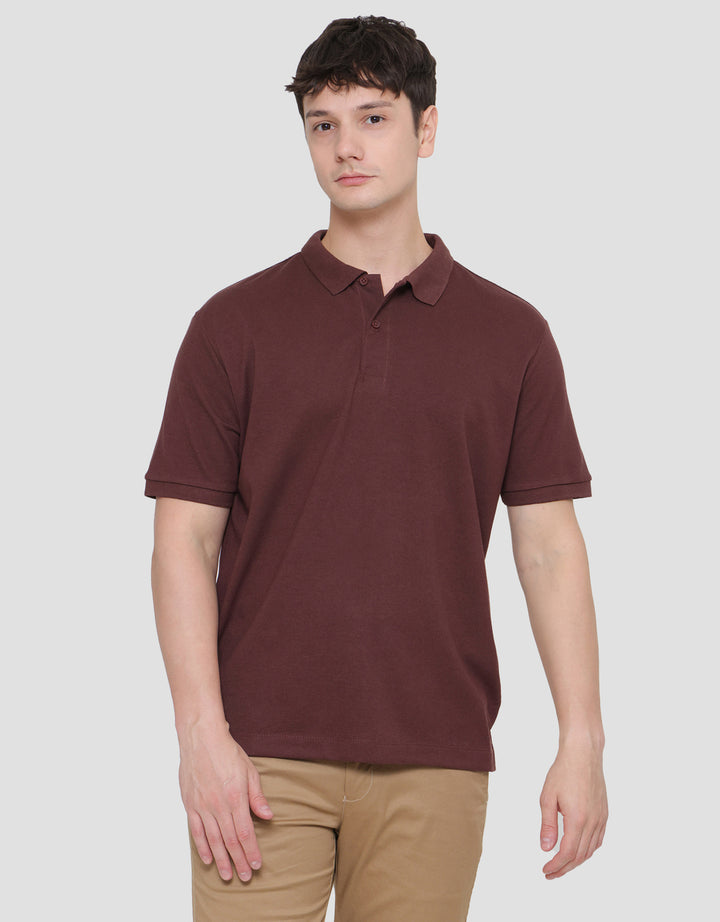 Cole Solid Fit Kaos Polo Lengan Pendek Pria