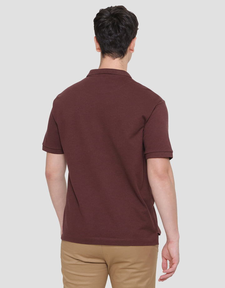 Cole Solid Fit Kaos Polo Lengan Pendek Pria