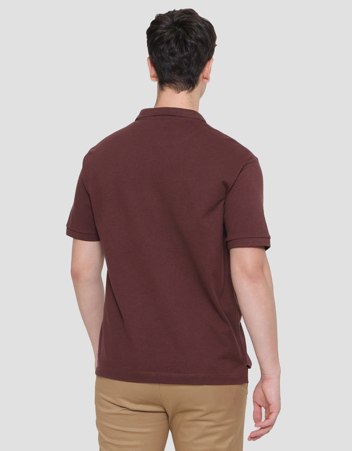 Cole Solid Fit Kaos Polo Lengan Pendek Pria