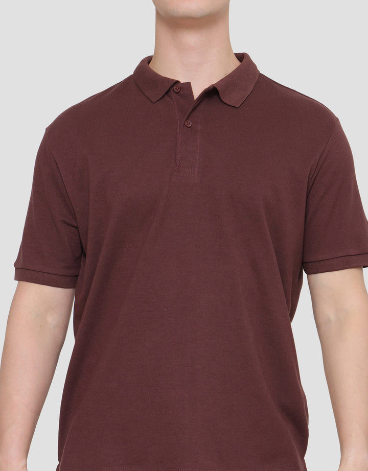 Cole Solid Fit Kaos Polo Lengan Pendek Pria