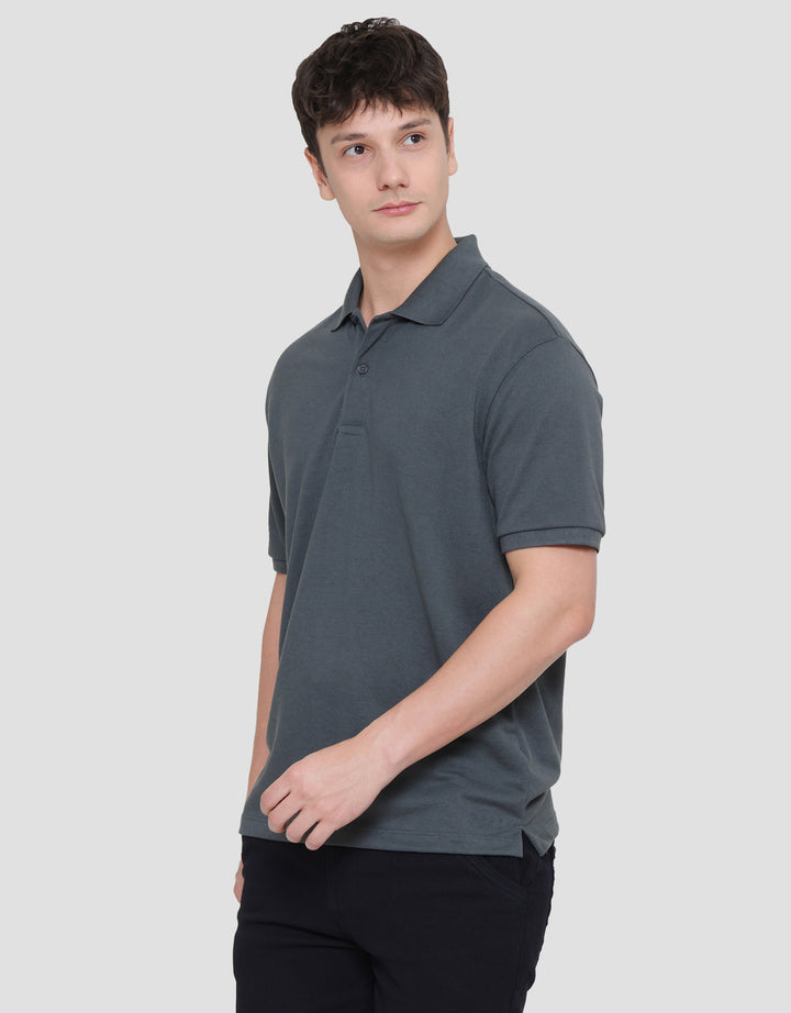 Cole Solid Fit Kaos Polo Lengan Pendek Pria