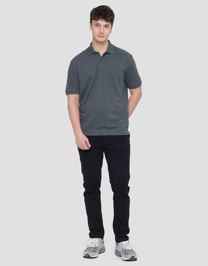 Cole Solid Fit Kaos Polo Lengan Pendek Pria