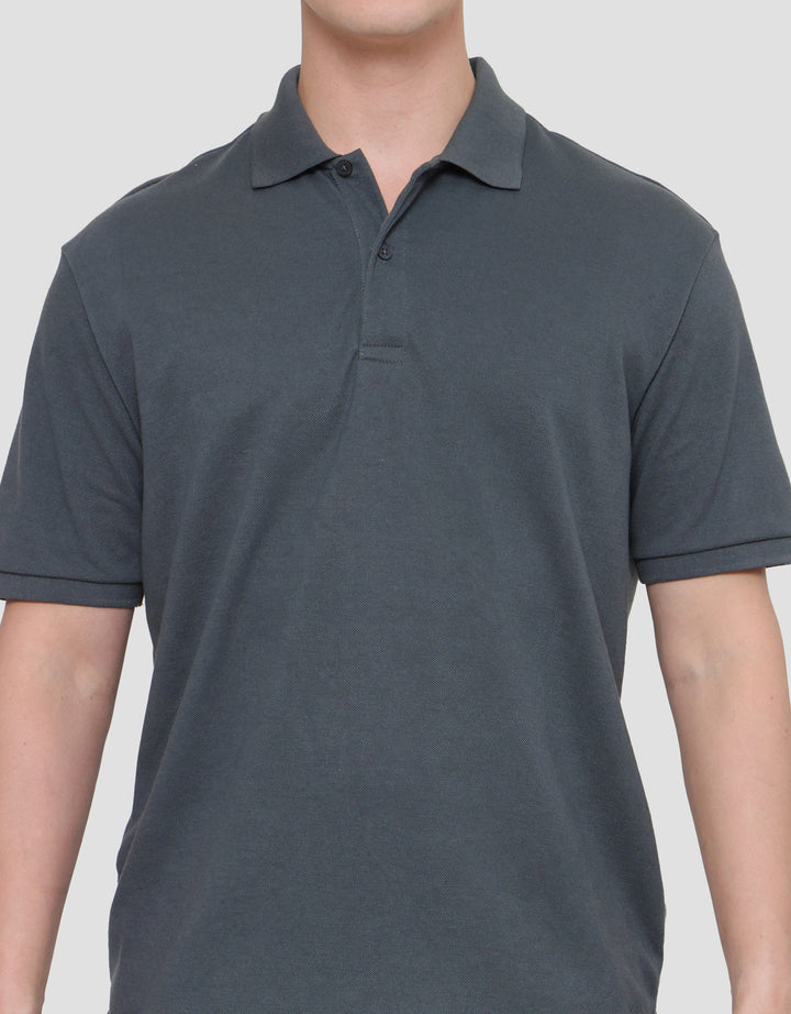 Cole Solid Fit Kaos Polo Lengan Pendek Pria