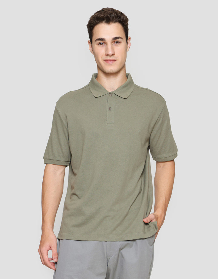 Cole Solid Fit Kaos Polo Lengan Pendek Pria