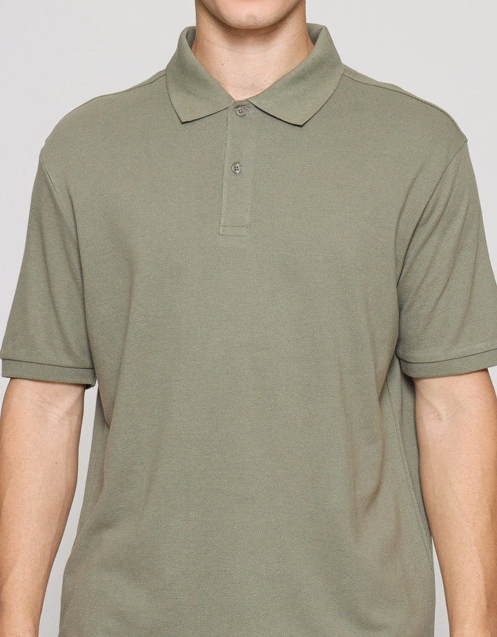 Cole Solid Fit Kaos Polo Lengan Pendek Pria