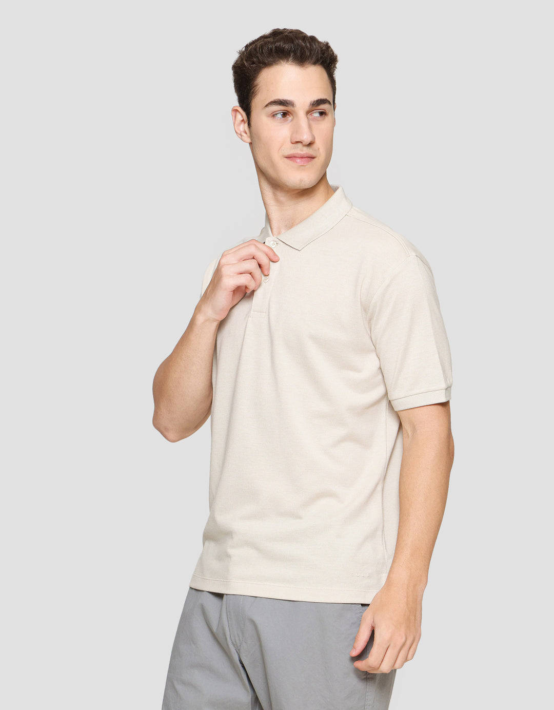 Cole Solid Fit Kaos Polo Lengan Pendek Pria