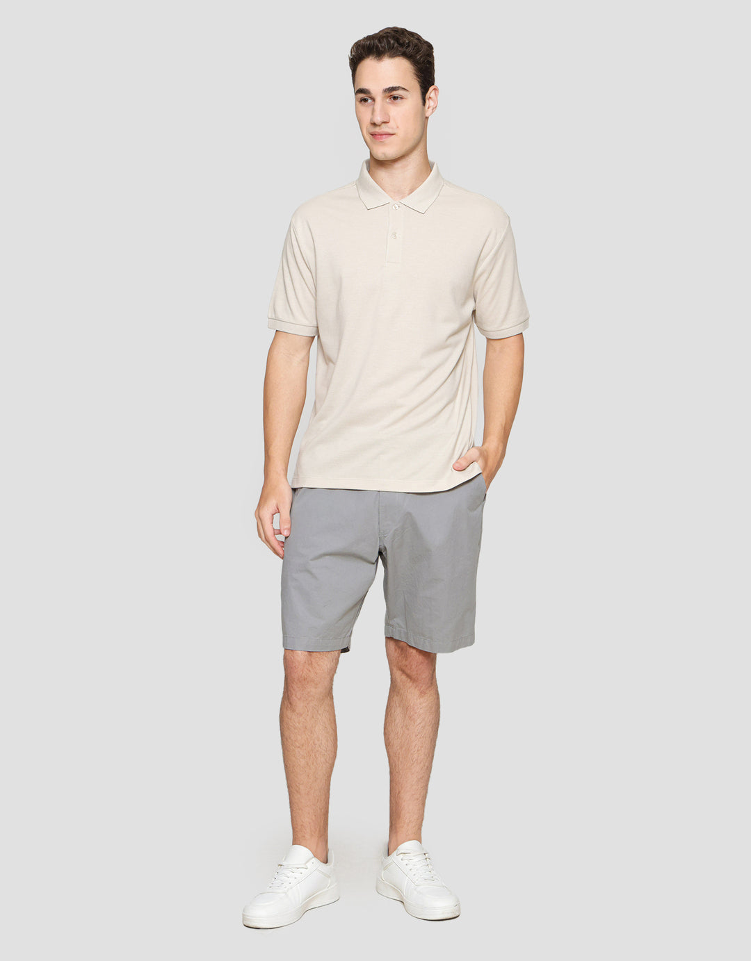 Cole Solid Fit Kaos Polo Lengan Pendek Pria