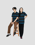 Warlus Polo Kaos Bergaris Uniseks