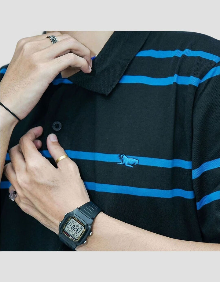 Warlus Polo Kaos Bergaris Uniseks