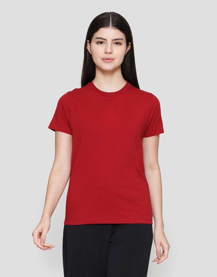 Suko Round Neck Kaos Wanita