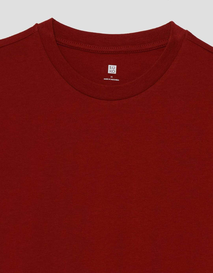 Suko Round Neck Kaos Wanita