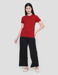 Suko Round Neck Kaos Wanita