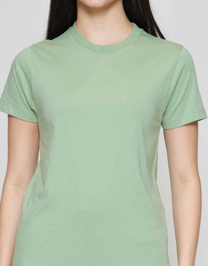 Suko Round Neck Kaos Wanita