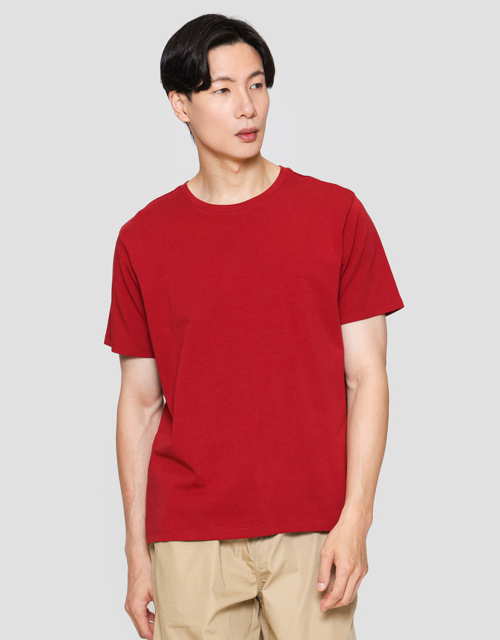 Suko Round Neck Kaos Lengan Pendek Pria