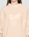 Connexion Batwing Sleeve Blouse Wanita