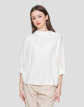 Connexion Batwing Sleeve Blouse Wanita