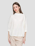 Connexion Batwing Sleeve Blouse Wanita