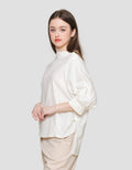 Connexion Batwing Sleeve Blouse Wanita