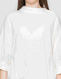 Connexion Batwing Sleeve Blouse Wanita