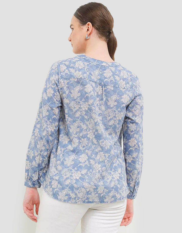 Expand Wevana Blouse Floral Print Wanita