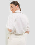 Exit Keiya Blouse Beige Wanita