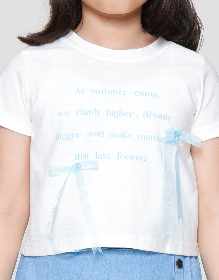 Exit Girl Yoorea Kaos Anak Perempuan