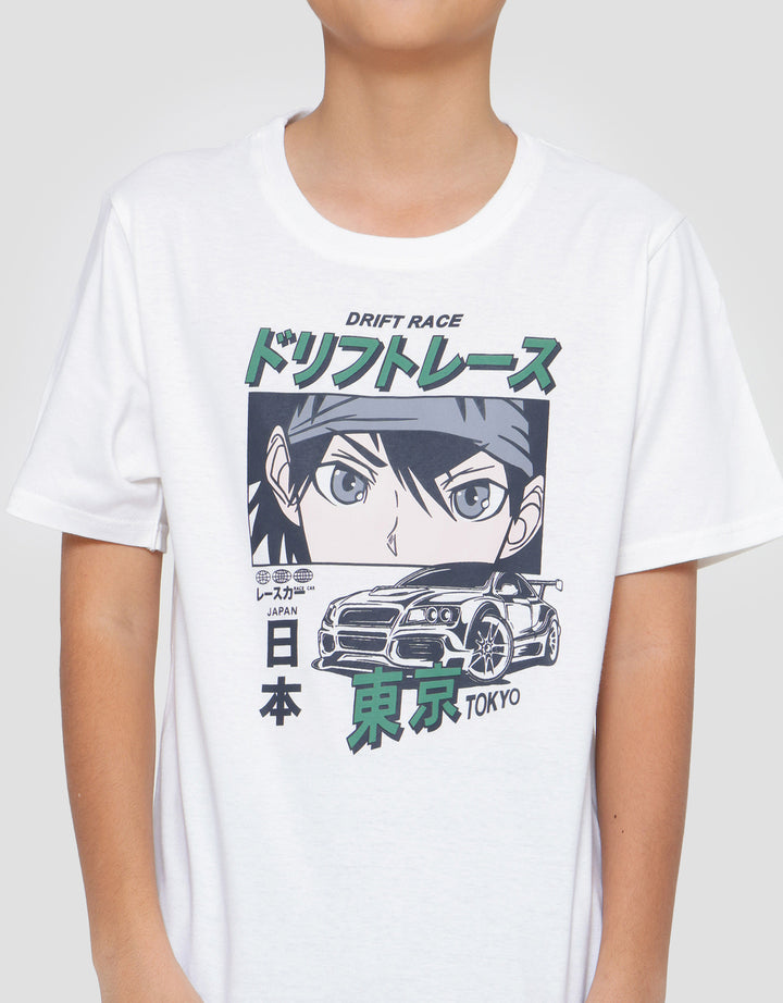 Nevada Anime Race Face Boys T-Shirt