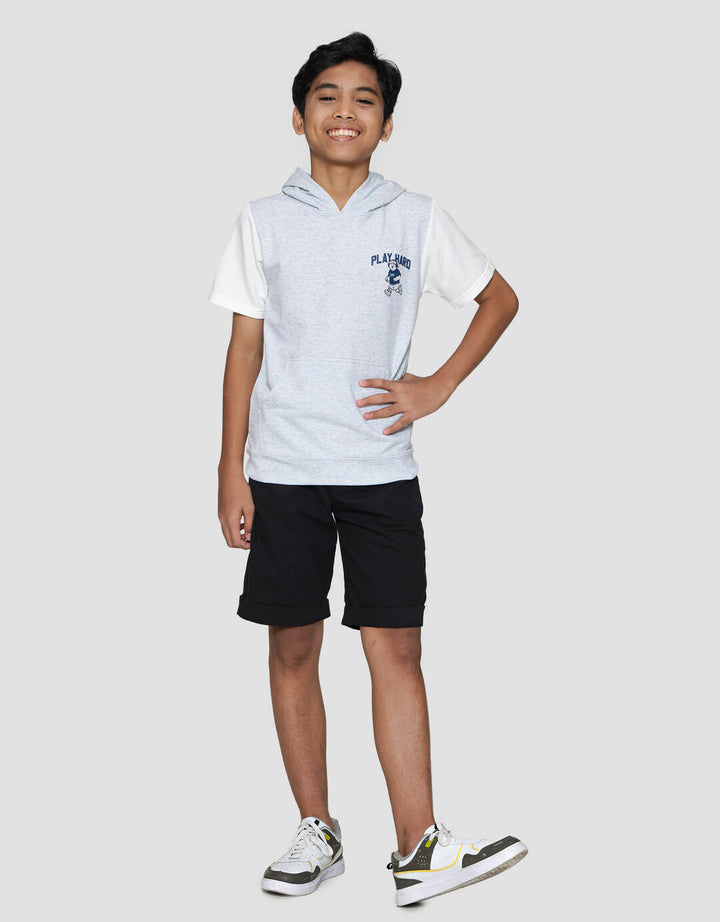 Nevada Hoody Play Hard Sweater Anak Laki-laki