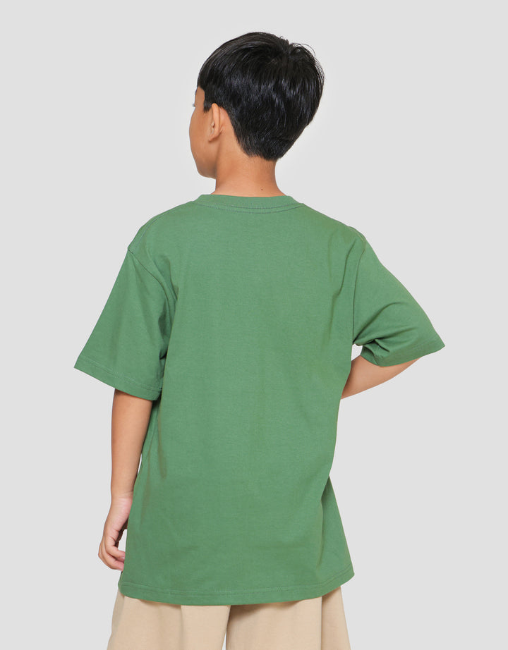 Nevada Stay Wild Dino Kaos Anak Laki-laki
