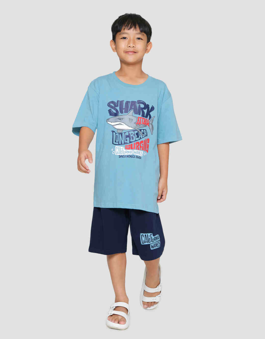 NEVADA SHARK ATTACK BAJU SET ANAK LAKI-LAKI