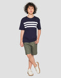 Nevada Kaos Anak Laki-Laki Oversize Sablon Salur Model 2