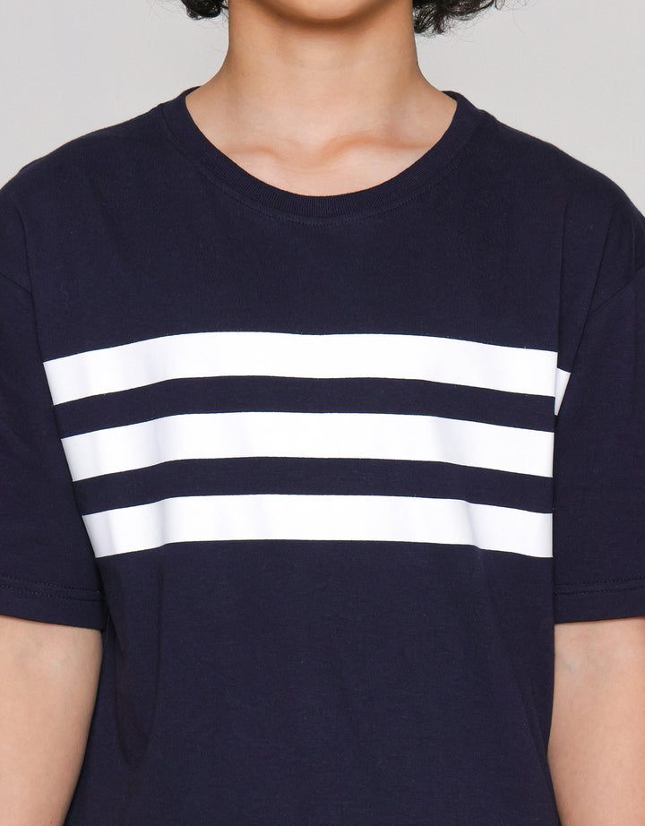 Nevada Kaos Anak Laki-Laki Oversize Sablon Salur Model 2