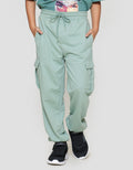 Nevada Pants Knit Cargo Jogger Anak Laki-laki