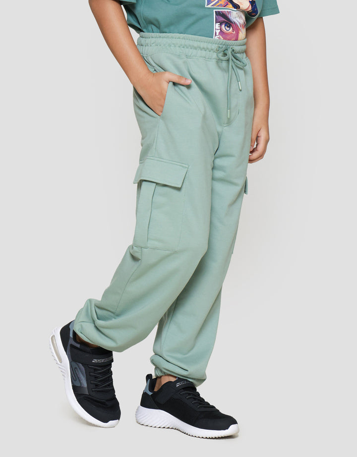 Nevada Pants Knit Cargo Jogger Anak Laki-laki