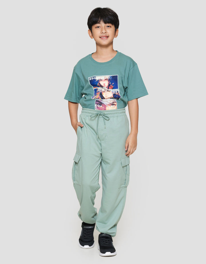 Nevada Pants Knit Cargo Jogger Anak Laki-laki