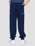 Nevada Knit Cargo Celana Jogger Anak Laki-laki