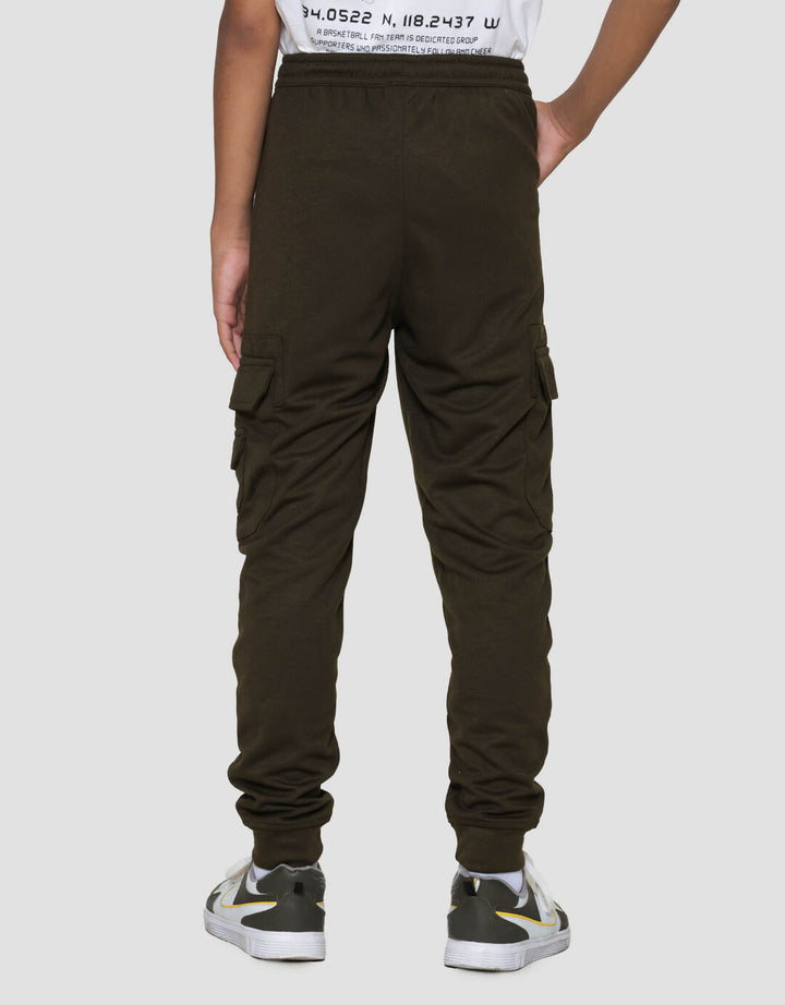 Nevada Knit Cargo Frontier Pocket Jogger Anak Laki-laki