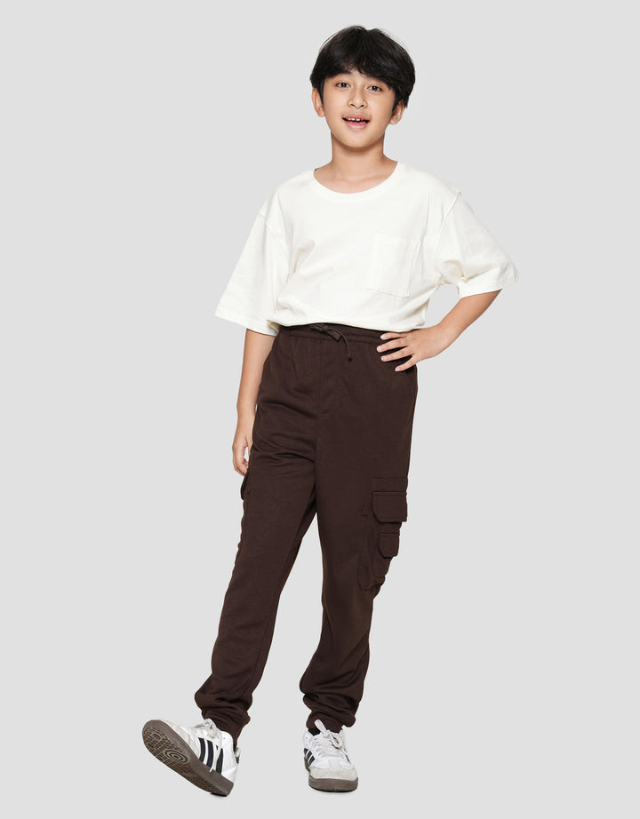 Nevada Knit Cargo Frontier Pocket Jogger Anak Laki-laki