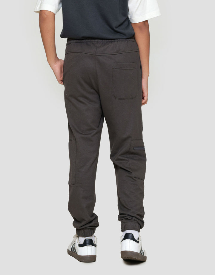 Nevada Knit Cargo 3D With Zipper Jogger Anak Laki-laki