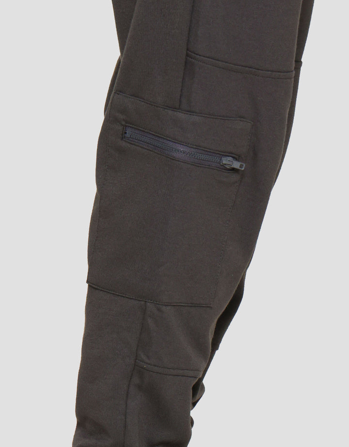 Nevada Knit Cargo 3D With Zipper Jogger Anak Laki-laki