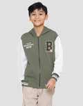 Nevada Knit Hoodie Logo Boys Jacket