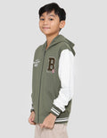 Nevada Knit Hoodie Logo Boys Jacket