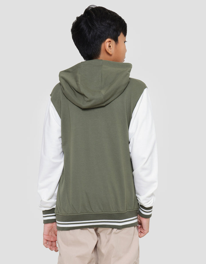 Nevada Knit Hoodie Logo Boys Jacket
