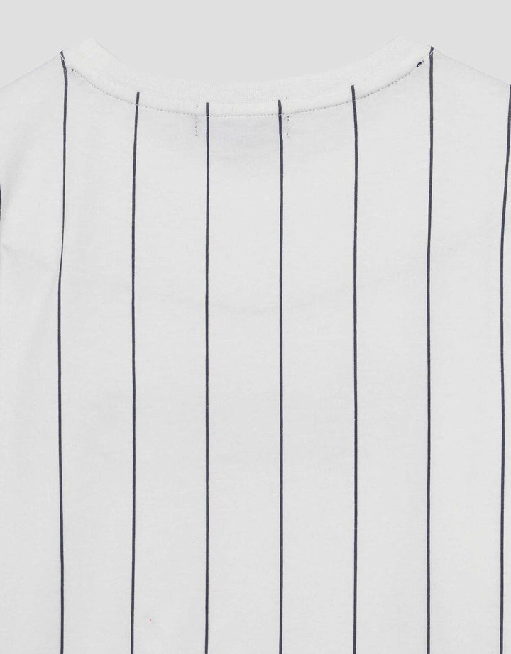 Nevada Stripes Patch Besar Tengah Depan Kaos Anak Laki-laki