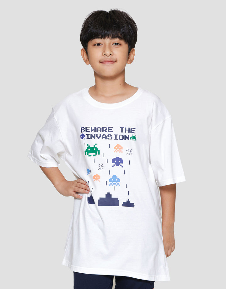 Nevada Print Game Kaos Lengan Pendek Anak Laki-laki