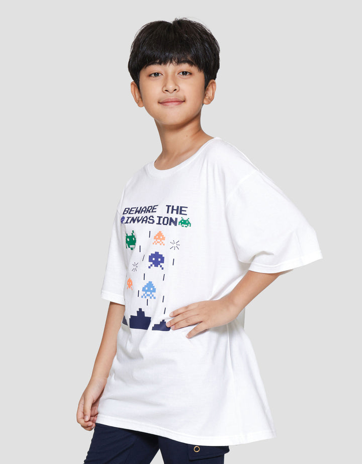 Nevada Print Game Kaos Lengan Pendek Anak Laki-laki