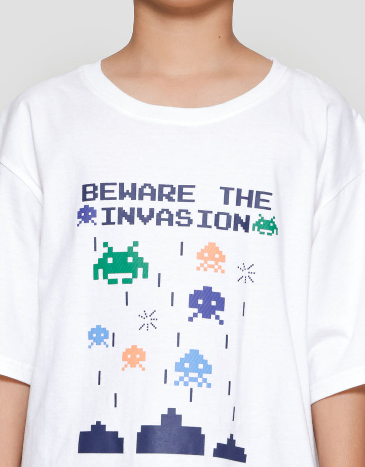 Nevada Print Game Kaos Lengan Pendek Anak Laki-laki