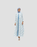 Geela Vahira Modest Desain Gaun untuk Wanita