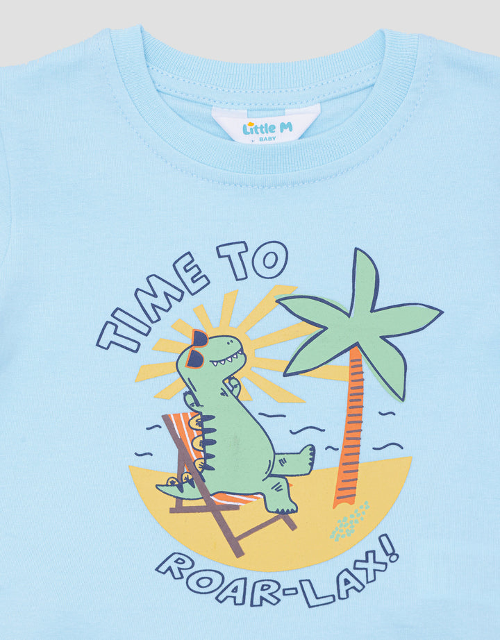 Little M Time To Relax Set Jersey Bayi Laki-Laki